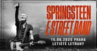 BRUCE SPRINGSTEEN - STÁNÍ A (u pódia) - 1-4 VSTUPENKY