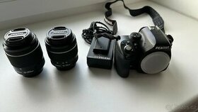 Pentax K-50 + 18-55 mm WR + 50-200 WR černý - 1