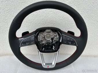 Audi sportovy volant S line cerveny A1 A3 S3 S4 S5