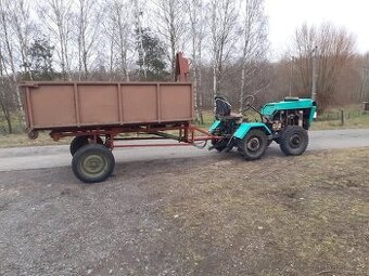 prodám malotraktor, včetně kontejneru