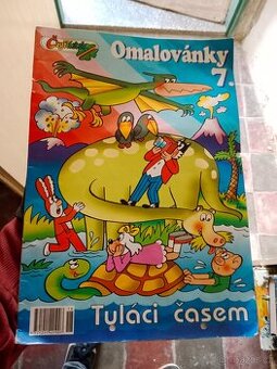 Čtyřlístek - Omalovánky 7 Tuláci časem - 1