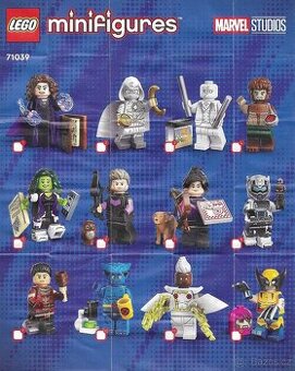 Lego Minifigurky 71039 a 71048