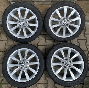 Alu kola Vw Dijon, 5x112, R17, letní, TOP