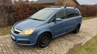 Opel Zafira 1.6 16V 77kW LPG 7MÍST nová STK