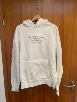 Pánská bílá mikina Pull&Bear
