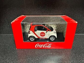 Smart Fortwo 2007 Coca Cola Minichamps 1:18