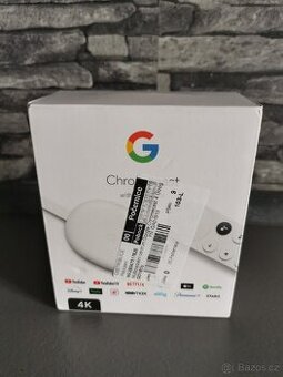 Google Chromecast s Google TV, model 4K rozlišení.