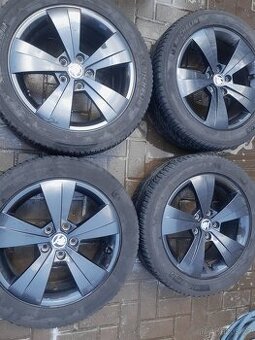 Alu hliníkové disky Škoda Superb 3V 1V0601025AS