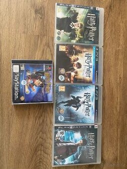 Harry Potter PS1 + PS3 hry – bez škrábanců, super stav