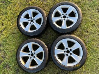 Zimní pneu s ALU disky VW passat, Škoda 205/50 R17