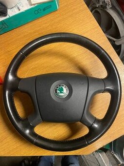 Škoda Octavia Fabia kožený volant