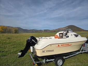 Kajutova lod Quicksilver 510, motor, vlek