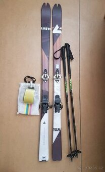 Prodám skialpové lyže Lusti TOUR včetně vázáni Dynafit Sturm