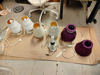 Lampičky stolní dřevené