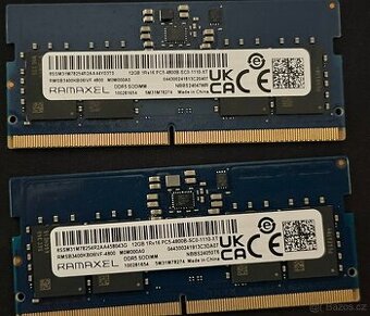 RAMAXEL DDR5 SO-DIMM 24GB (2×12GB) 4800MHz – notebook RAM