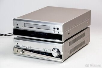 DENON sestava + dálkové / DRA-201S, DCD-201S