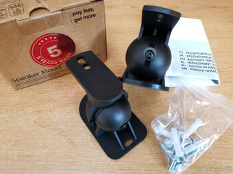 Držák na reproduktory na zeď, nastavitelný, sada 2ks, nové