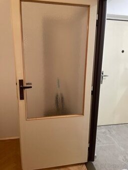 Interiérové dveře prosklené- za odvoz