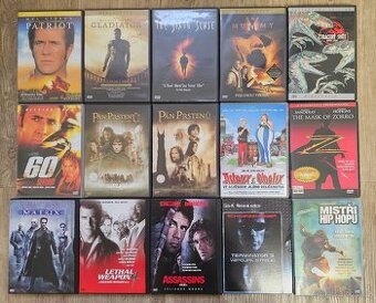 PRODÁM SADU 29 KS ORIGINÁLNÍCH DVD