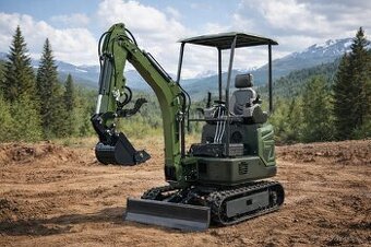 Minibagr 1.2t  SW-12 Kubota D722