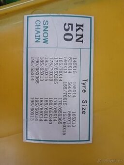 Sněhové řetězy kn 50