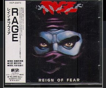 CD RAGE - REIGN OF FEAR  1986