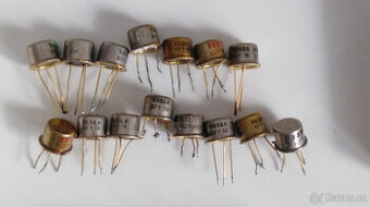Konvolut tranzistory po radio opraváři (AF116 a jiné)