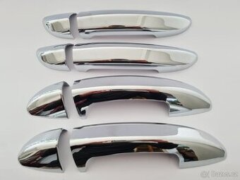 Chrómové krytky klučiek - ŠKODA / VOLKSWAGEN / SEAT