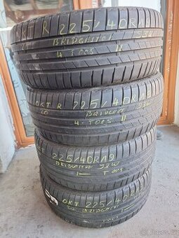 Prodám letní pneu 225/40/19 Bridgestone