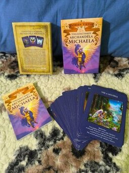 Vykládací karty archandela Michaela -Doreen Virtue