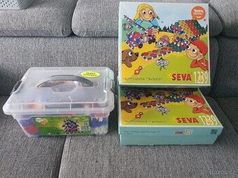 Stavebnice SEVA 1239+1239+1074 dílů