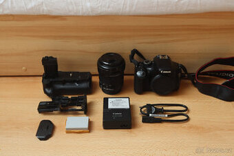 Set Canon EOS 550D + 18-55mm