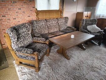 Sedací souprava, stůl police křesla Holandsko -