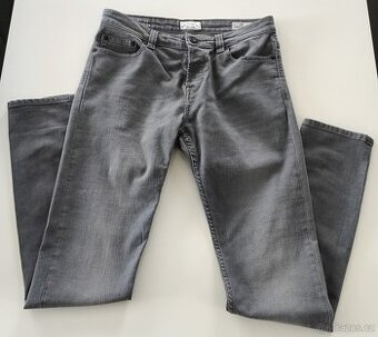 NOVÉ SLIM STREČ prodloužené 34/36  jeansy Only & Sons