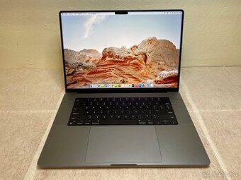 16 Apple MacBook Pro M1 Pro 10/16jádro 2021 ZÁRUKA bat 100%