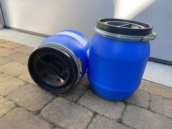 Plastové sudy 25l se sponou