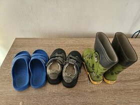 Dětské Pantofle, boty, holínky - 1