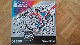 3d therapy color puzzle Mandala 500 dílků