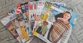 9ks časopisů s návody na pletení v Nj na dospělé