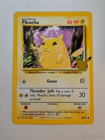 Pokemon PROMO karta Basic Pikachu JUMBO