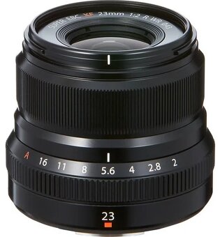 Fujifilm XF 23 mm f/2 R WR černý