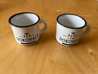 Hrnek na espresso - on a ona