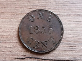 1 Cent 1855 britská kolonie Prince Edward Island - Kanada