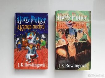 Harry Potter a kámen mudrců a Ohnivý pohár knihy