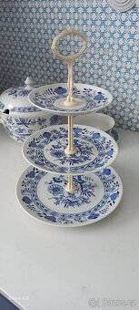 Stojan na cukroví porcelan Henriette Bohemia