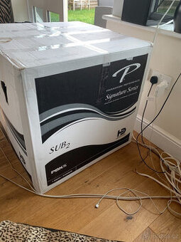 Subwoofer Paradigm SUB2, 4,5 kW Amp, 10 Hz Originální balení
