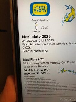 Vstupenky na Festival Mezi ploty levně