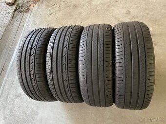 prodám letní pneumatiky 215/55/17 Micheli a Bridgeston sada