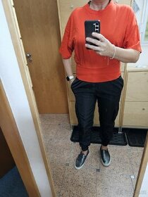 Červené triko Gina Tricot, vel. S - 1