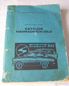 TRABANT katalog náhradních dílů